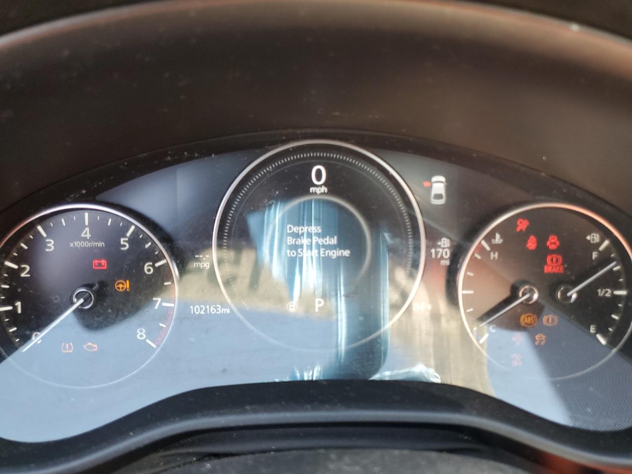 2019 Mazda 3 VIN JM1BPAMM1K1142569 Copart auction photo, front end / undercarriage damage thumbnail 9