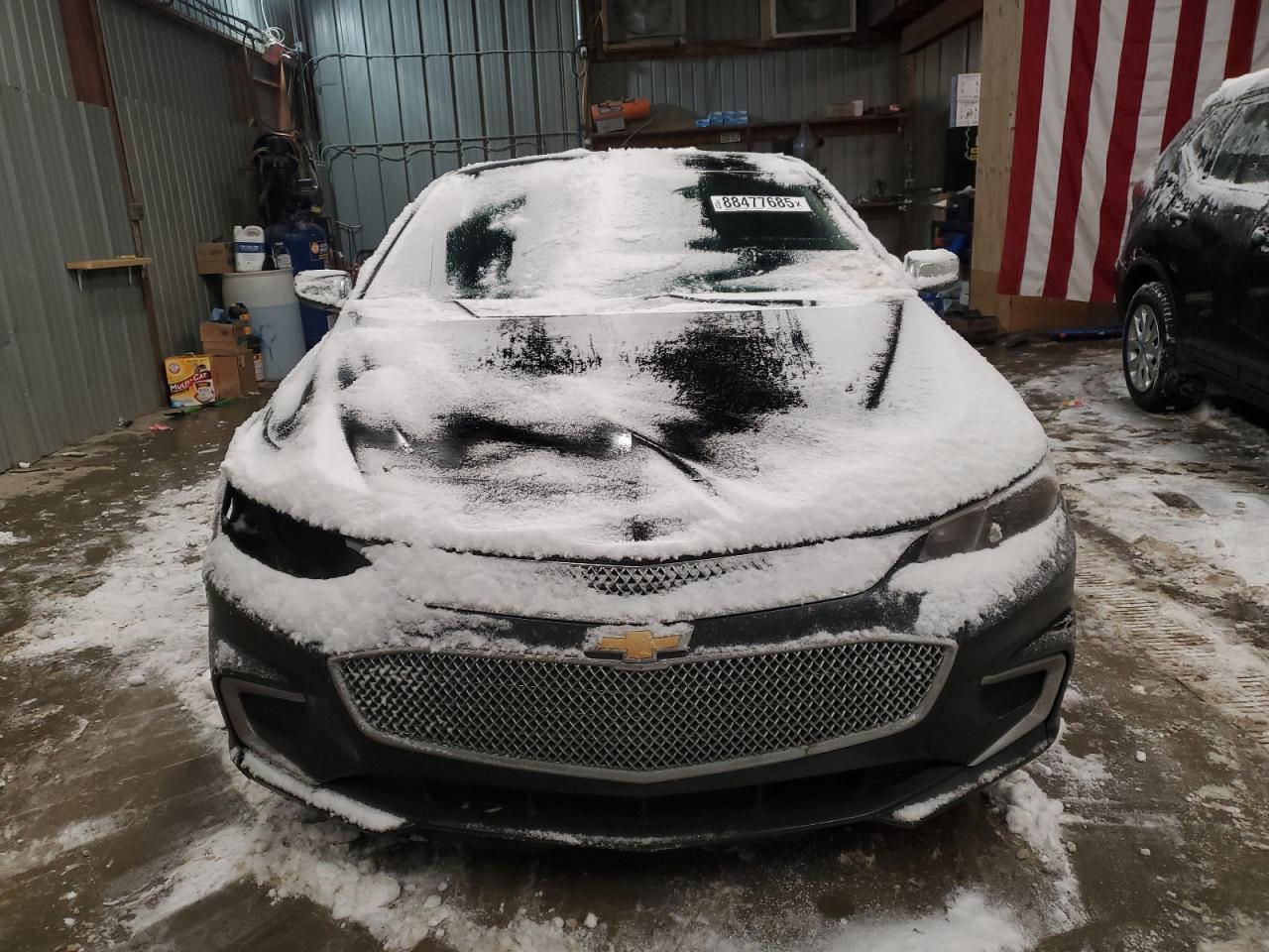 2017 Chevrolet Malibu VIN 1G1ZB5ST9HF269170 Copart auction photo, front end damage thumbnail 5