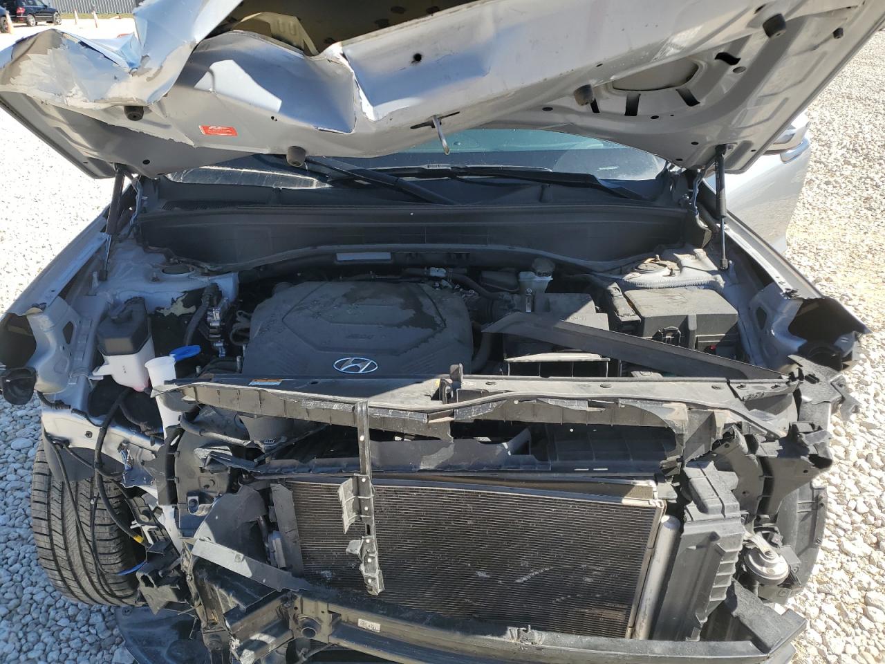 2023 Hyundai Palisade VIN KM8R14GE9PU527353 Copart auction photo, front end damage thumbnail 14