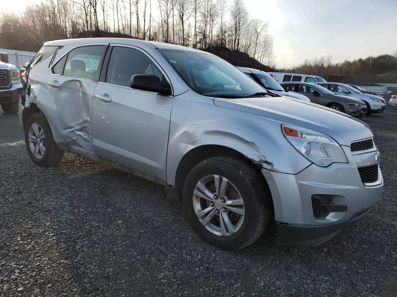 2014 Chevrolet Equinox VIN 2GNALAEK0E6308206 Copart auction photo, side / rear end damage thumbnail 4