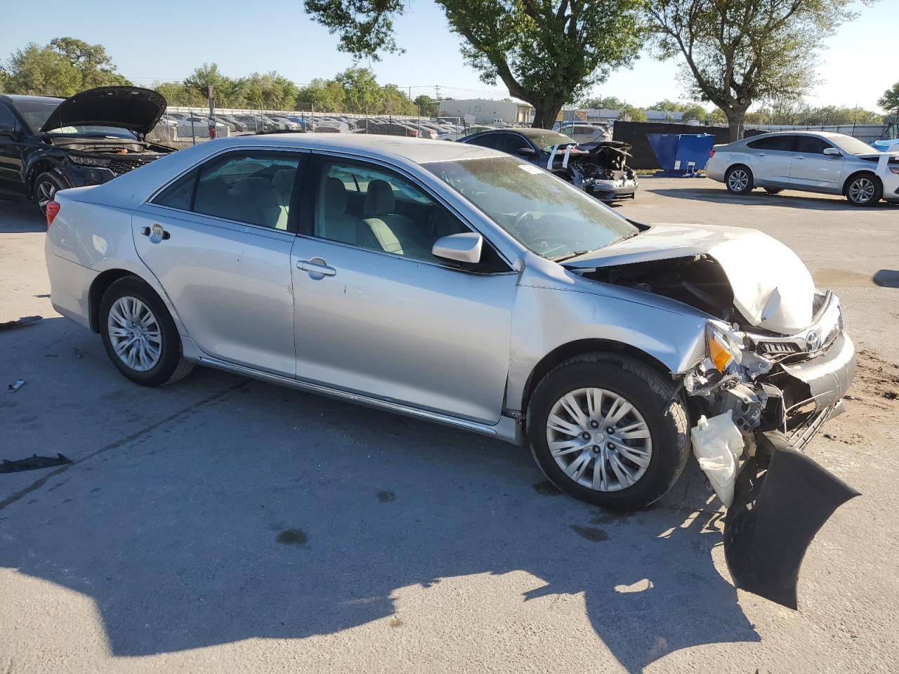 2014 Toyota Camry VIN 4T1BF1FK6EU436904 Copart auction photo, front end damage thumbnail 4