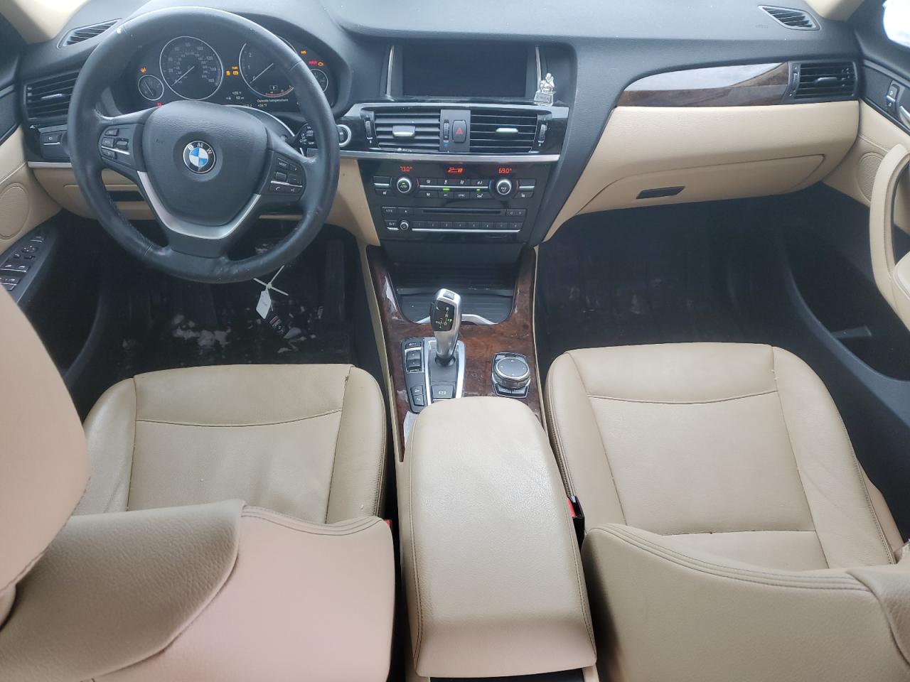2016 BMW X3 VIN 5UXWX9C52G0D83324 Copart auction photo, rear end damage thumbnail 8