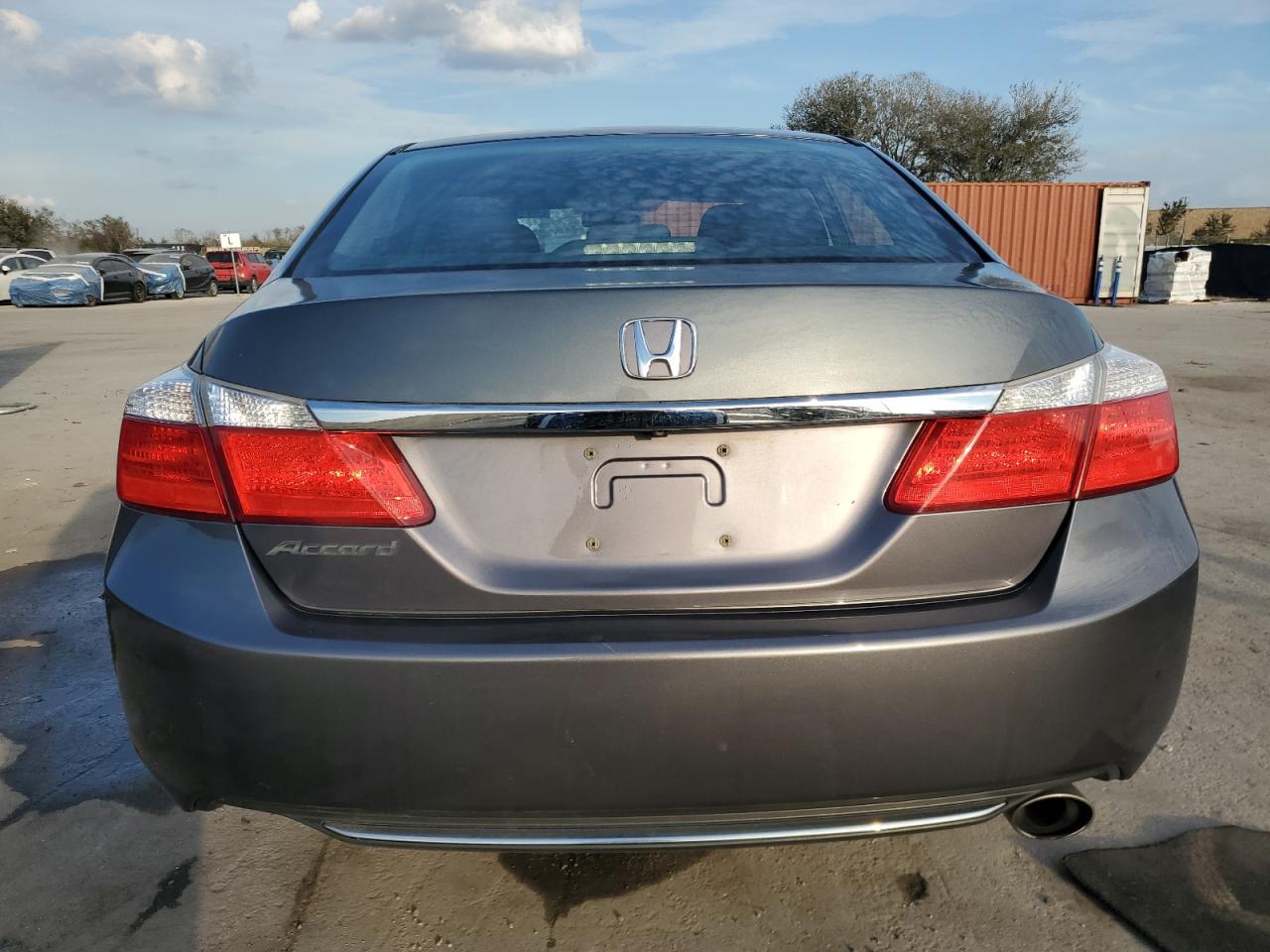 2014 Honda Accord VIN 1HGCR2F36EA134580 Copart auction photo, side / rear end damage thumbnail 6