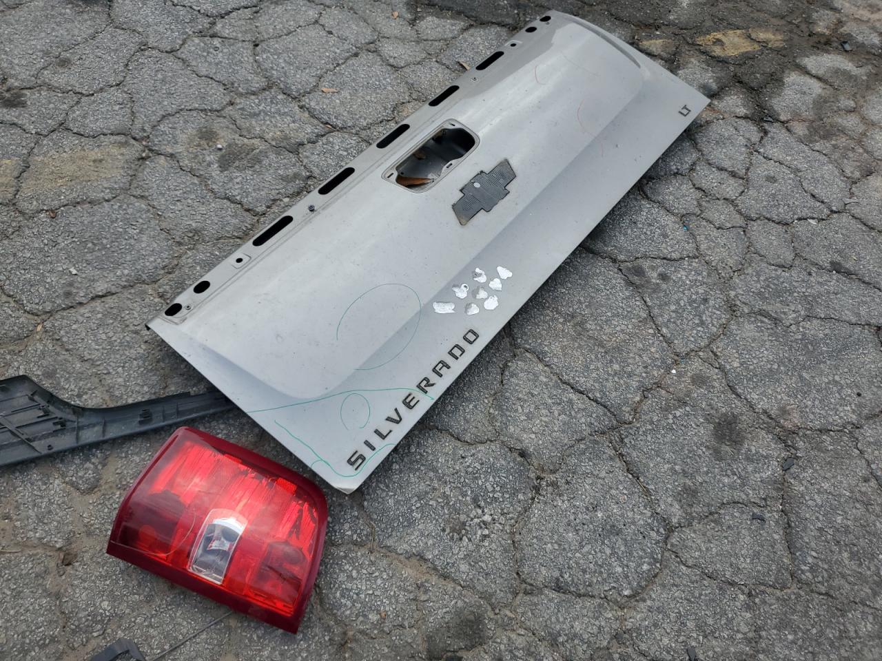 2008 Chevrolet Silverado VIN 3GCEC13C58G127987 Copart auction photo, rear end damage thumbnail 12