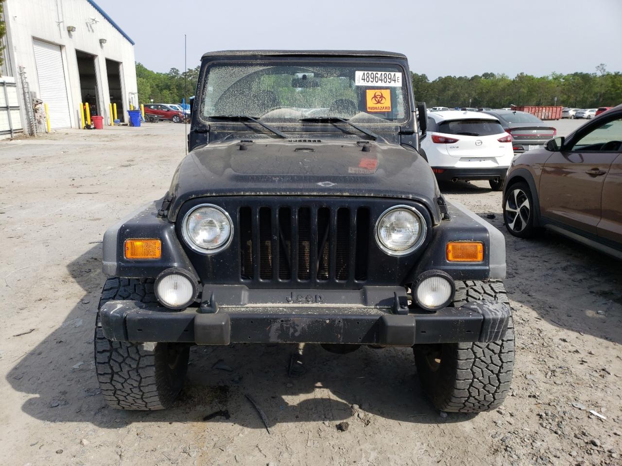 2000 Jeep Wrangler VIN 1J4FA49S9YP786493 Copart auction photo, rear end damage thumbnail 5
