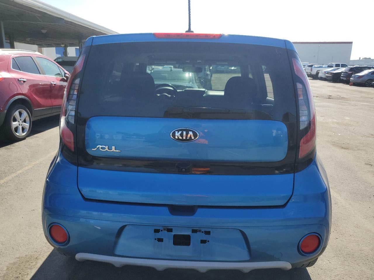 2019 KIA Soul VIN KNDJP3A55K7645099 Copart auction photo, vandalism / front end damage thumbnail 6