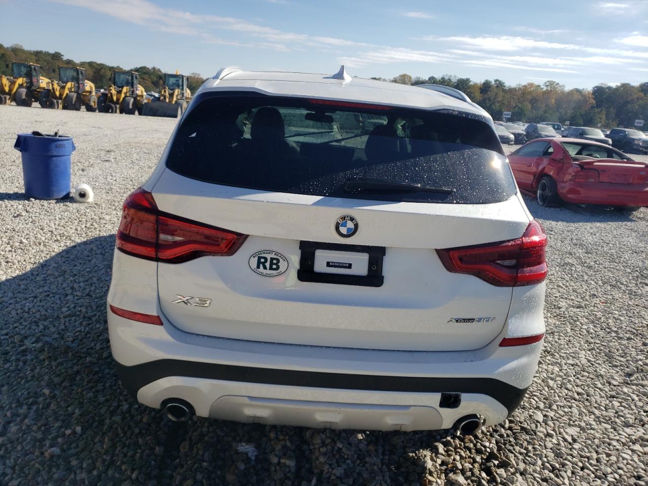 2021 BMW X3 VIN 5UXTY5C0XM9G03863 Copart auction photo, front end / minor dent/scratches damage thumbnail 6