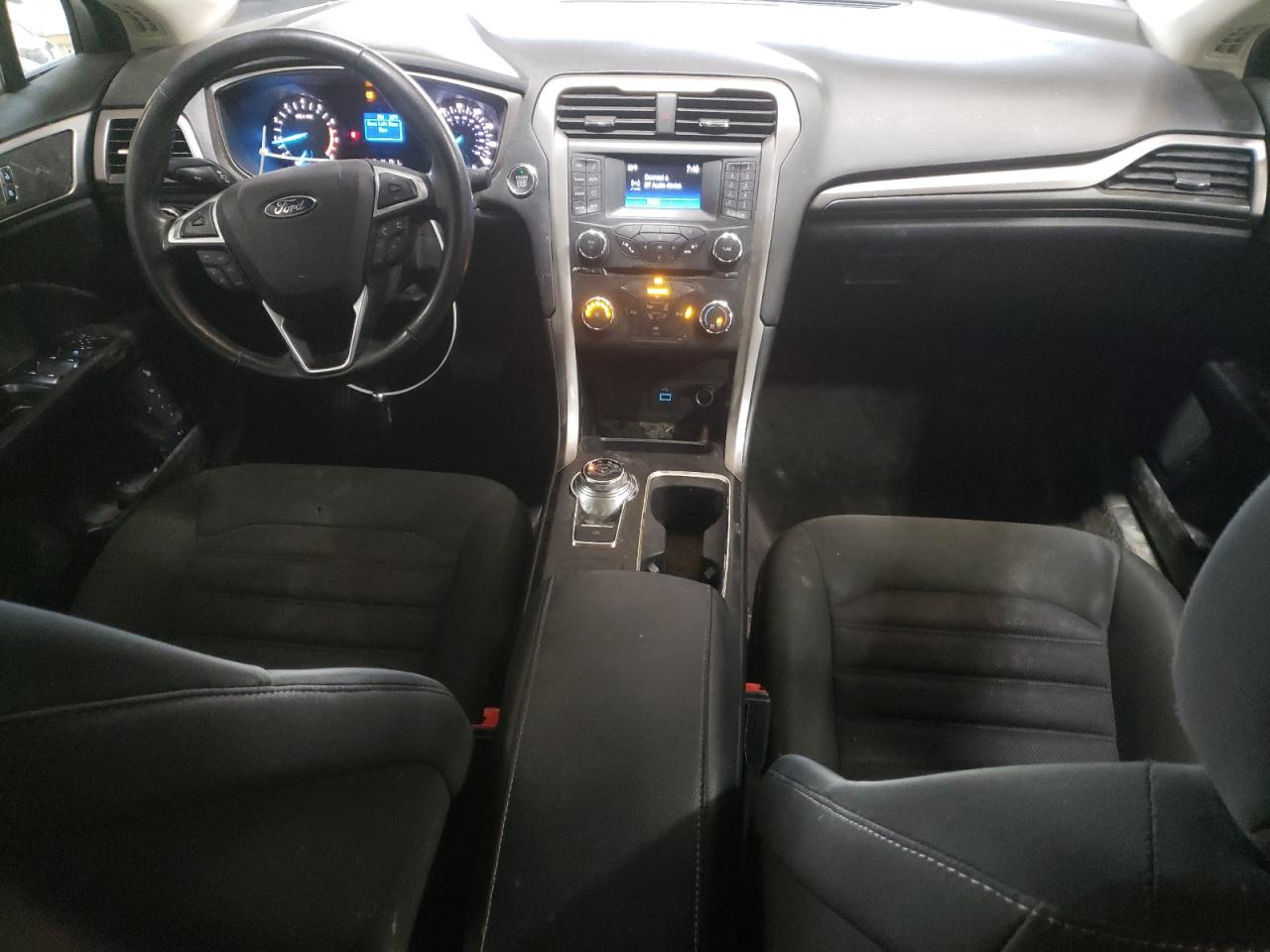 2017 Ford Fusion VIN 3FA6P0G76HR404155 Copart auction photo, front end / side damage thumbnail 8