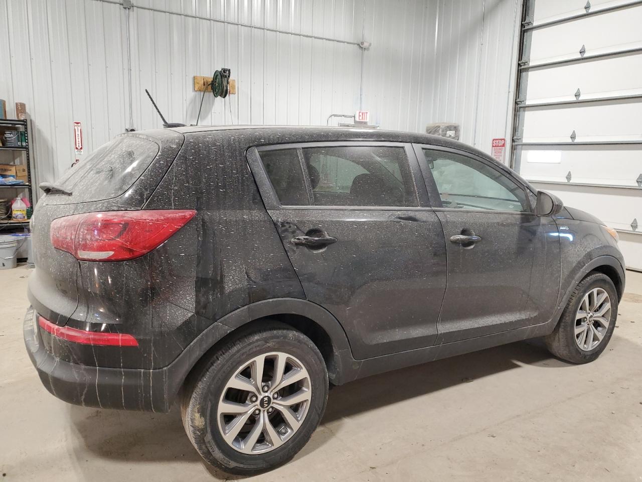 2015 KIA Sportage VIN KNDPBCAC0F7674376 Copart auction photo, mechanical damage thumbnail 3