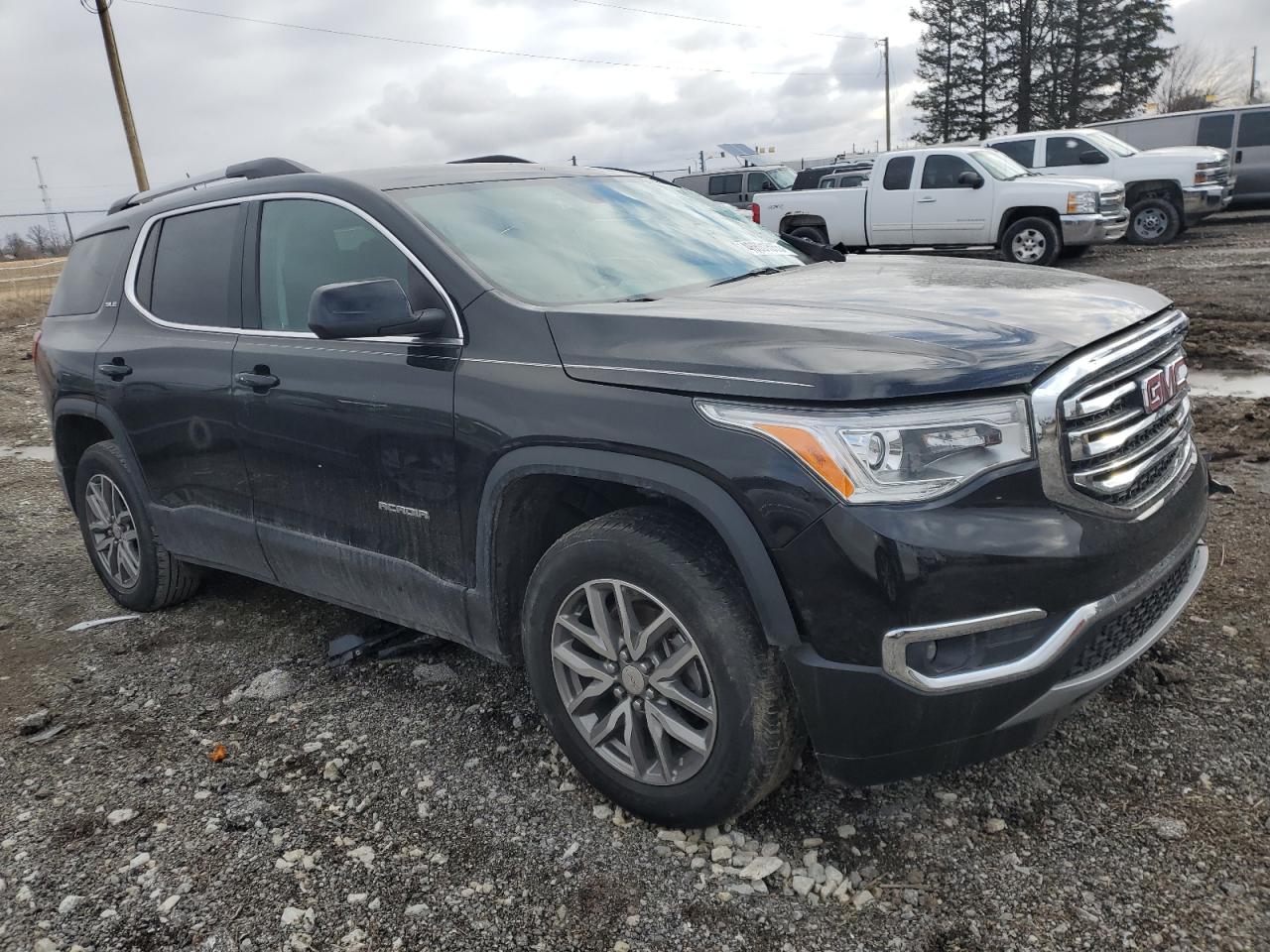 2019 GMC Acadia VIN 1GKKNLLSXKZ218488 Copart auction photo, front end / rear end damage thumbnail 4
