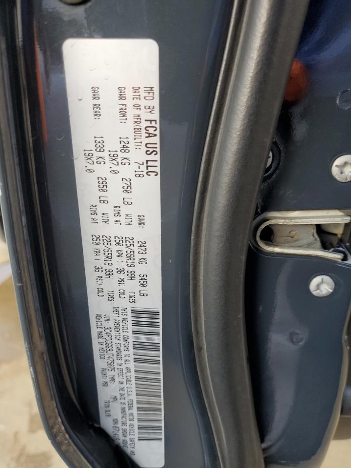 2018 Dodge Journey VIN 3C4PDCGG9JT475075 Copart auction photo, all over damage thumbnail 12