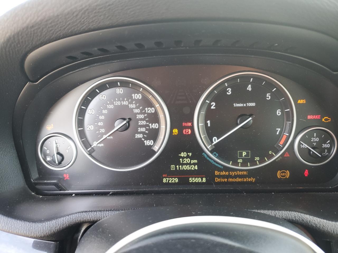 2014 BMW X3 VIN 5UXWX9C50E0D30408 Copart auction photo, front end damage thumbnail 9