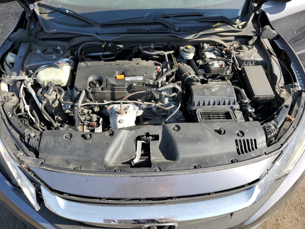 2016 Honda Civic VIN 19XFC2F5XGE219324 Copart auction photo, front end / side damage thumbnail 11