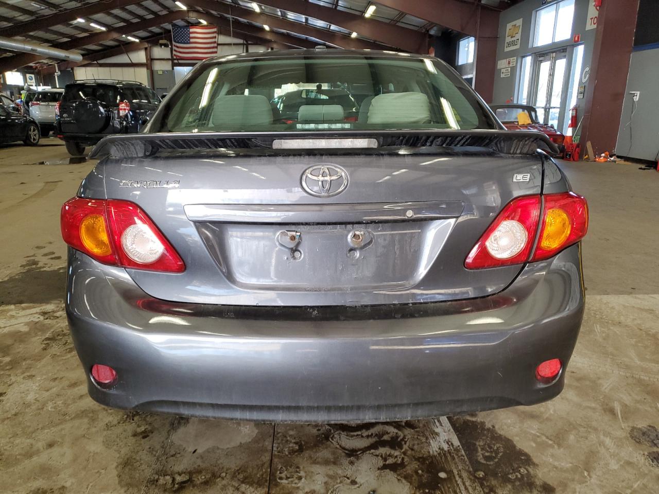 2009 Toyota Corolla VIN JTDBL40E999028150 Copart auction photo, front end / side damage thumbnail 6