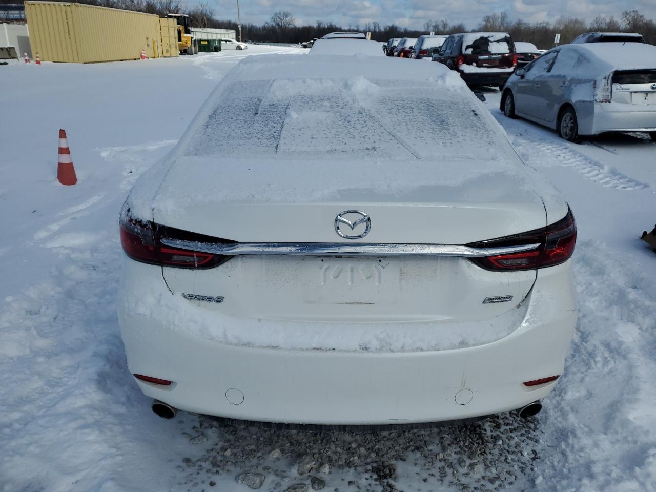 2018 Mazda 6 VIN JM1GL1VM9J1325233 Copart auction photo, front end / undercarriage damage thumbnail 6