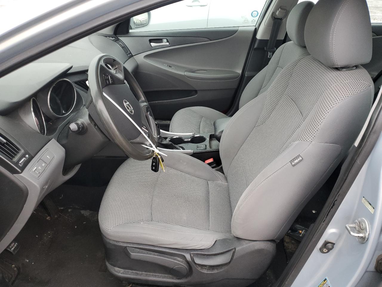 2011 Hyundai Sonata VIN 5NPEB4AC1BH195693 Copart auction photo, side / front end damage thumbnail 7