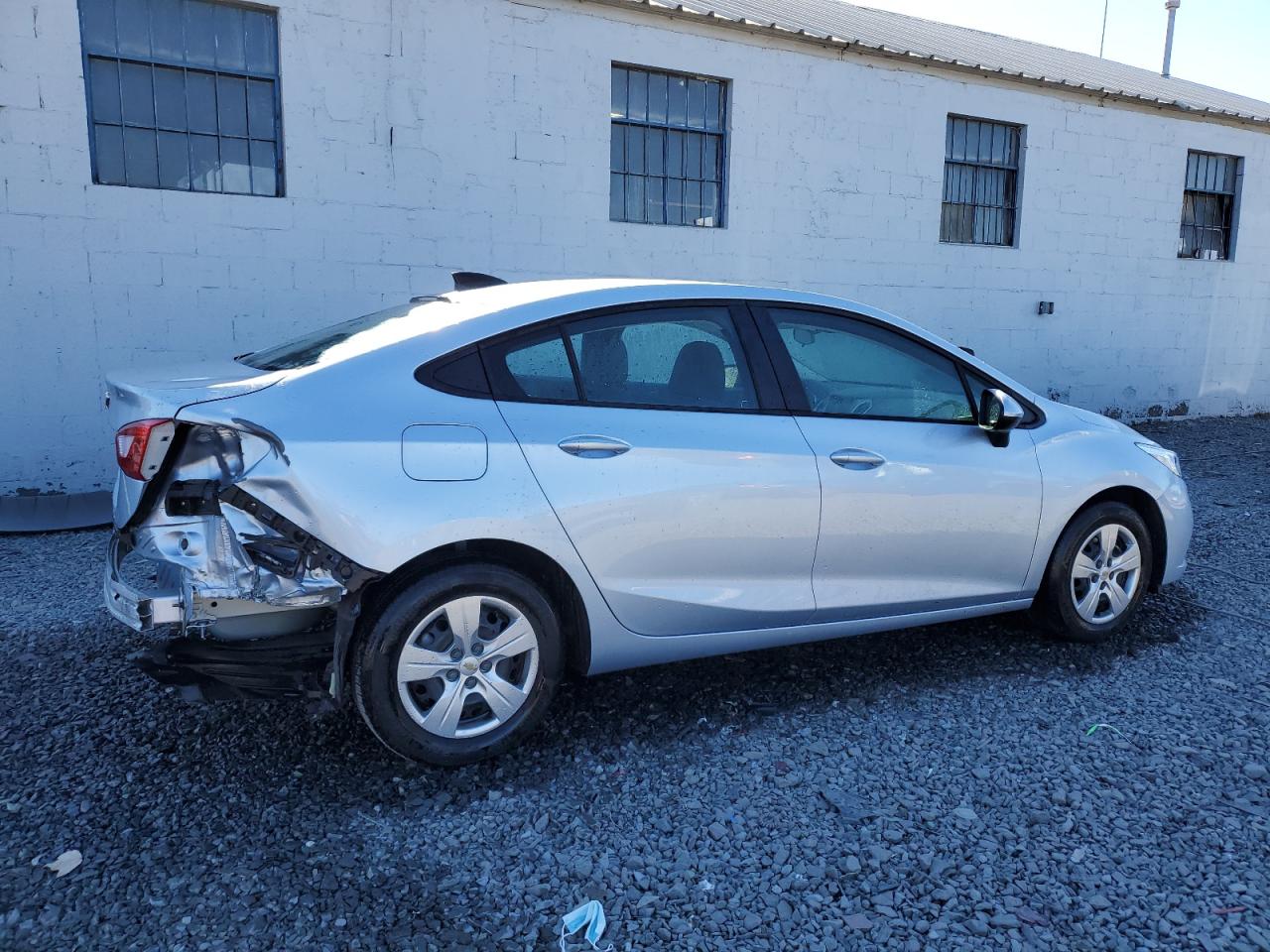 2017 Chevrolet Cruze VIN 1G1BC5SM7H7160949 Copart auction photo, rear end damage thumbnail 3