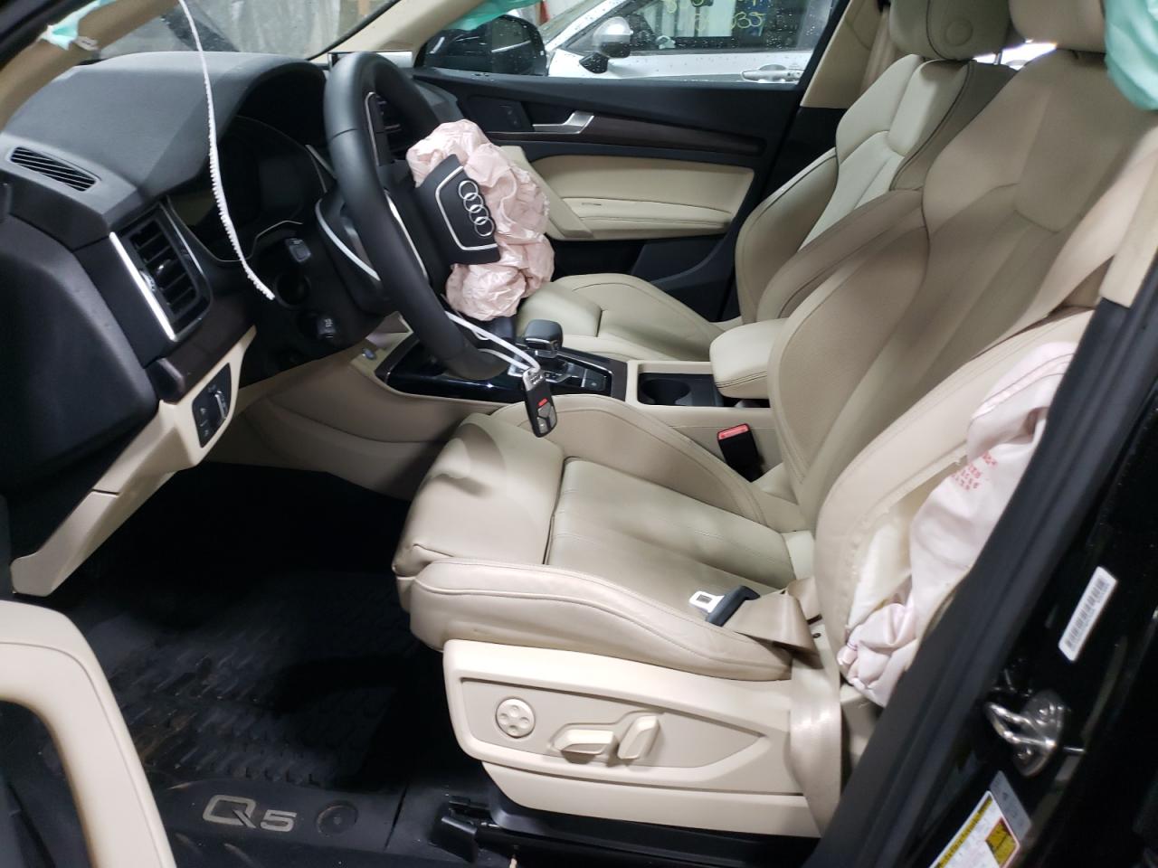 2023 Audi Q5 VIN WA1EAAFY4P2175396 Copart auction photo, side / front end damage thumbnail 7