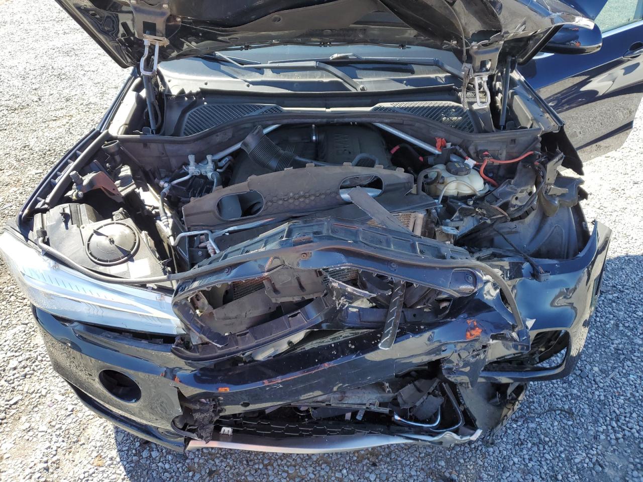2017 BMW X5 VIN 5UXKR2C31H0U22708 Copart auction photo, front end / side damage thumbnail 12