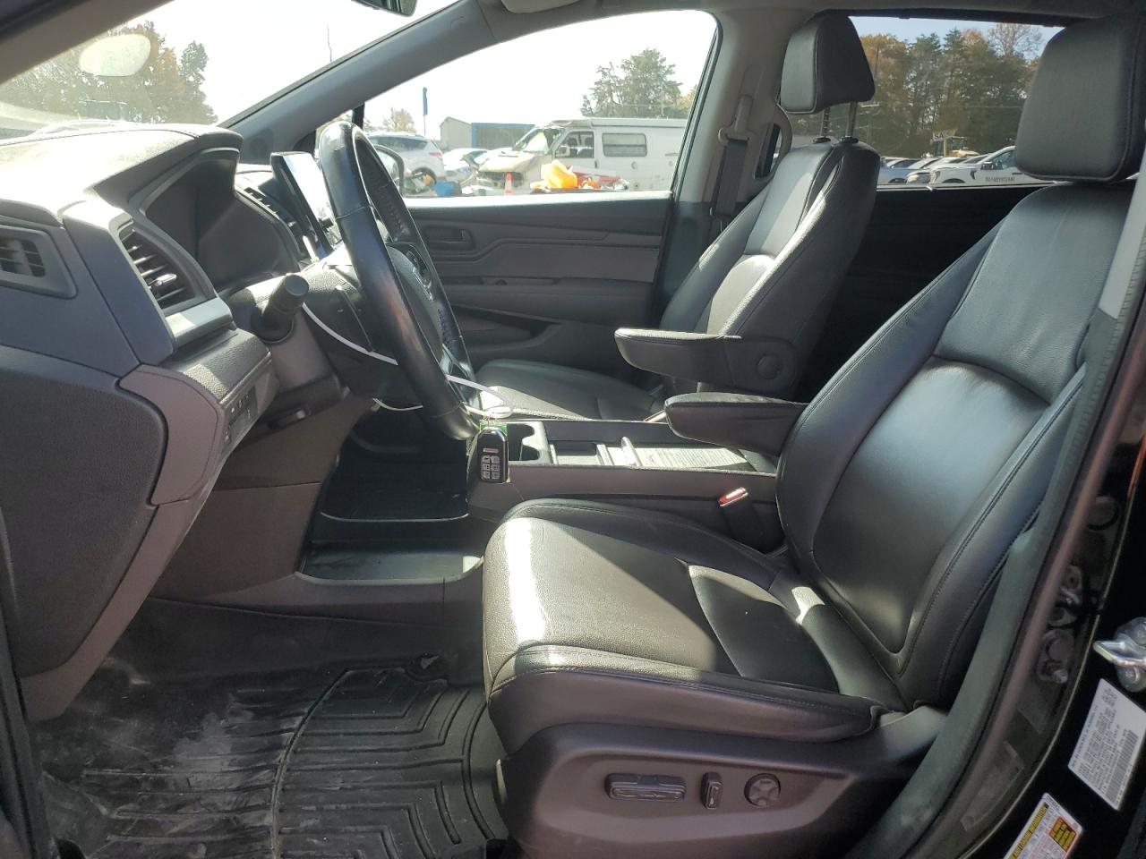 2019 Honda Odyssey VIN 5FNRL6H73KB044470 Copart auction photo, front end / side damage thumbnail 7
