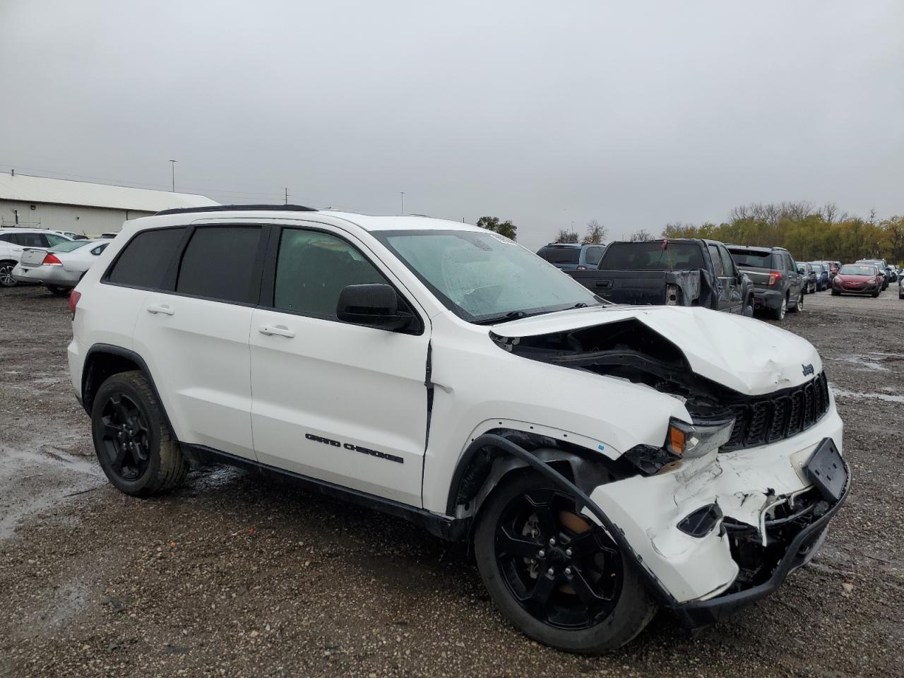 2018 Jeep Grand Cherokee VIN 1C4RJFAG8JC467539 Copart auction photo, front end damage thumbnail 4