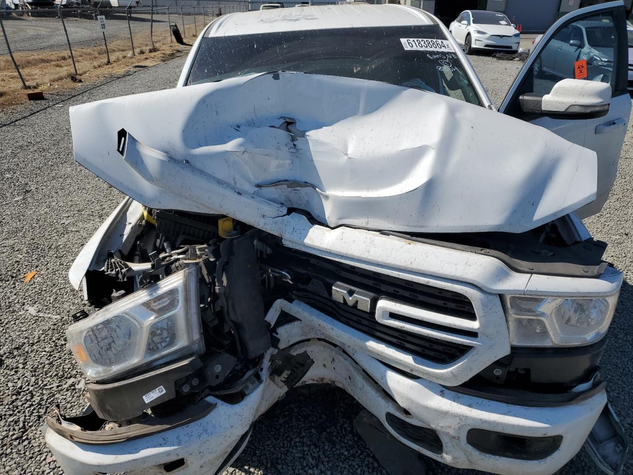 2020 RAM 1500 VIN 1C6SRFMT1LN246916 Copart auction photo, all over damage thumbnail 12