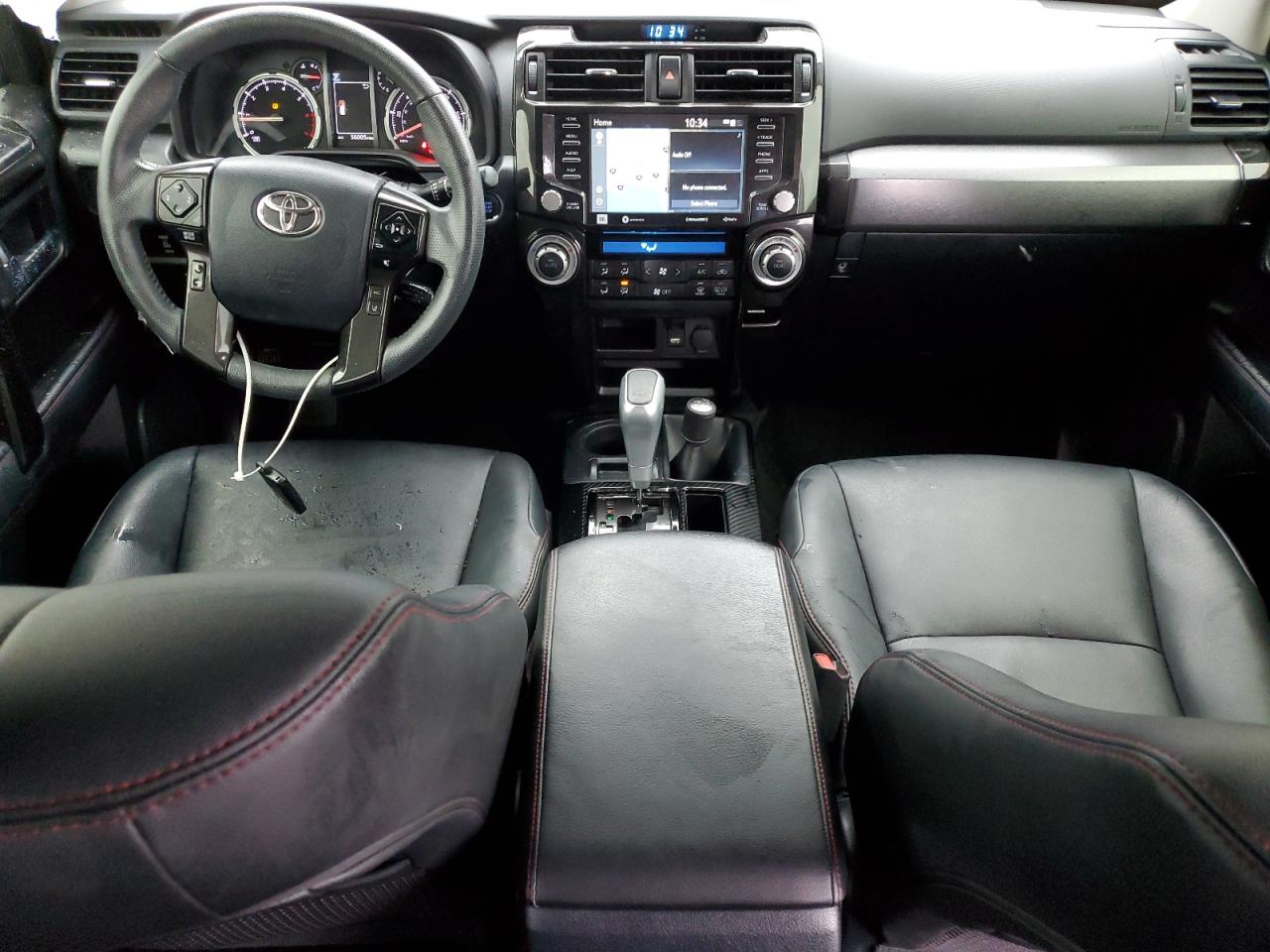 2021 Toyota 4Runner VIN JTELU5JRXM5953590 Copart auction photo, side damage thumbnail 8