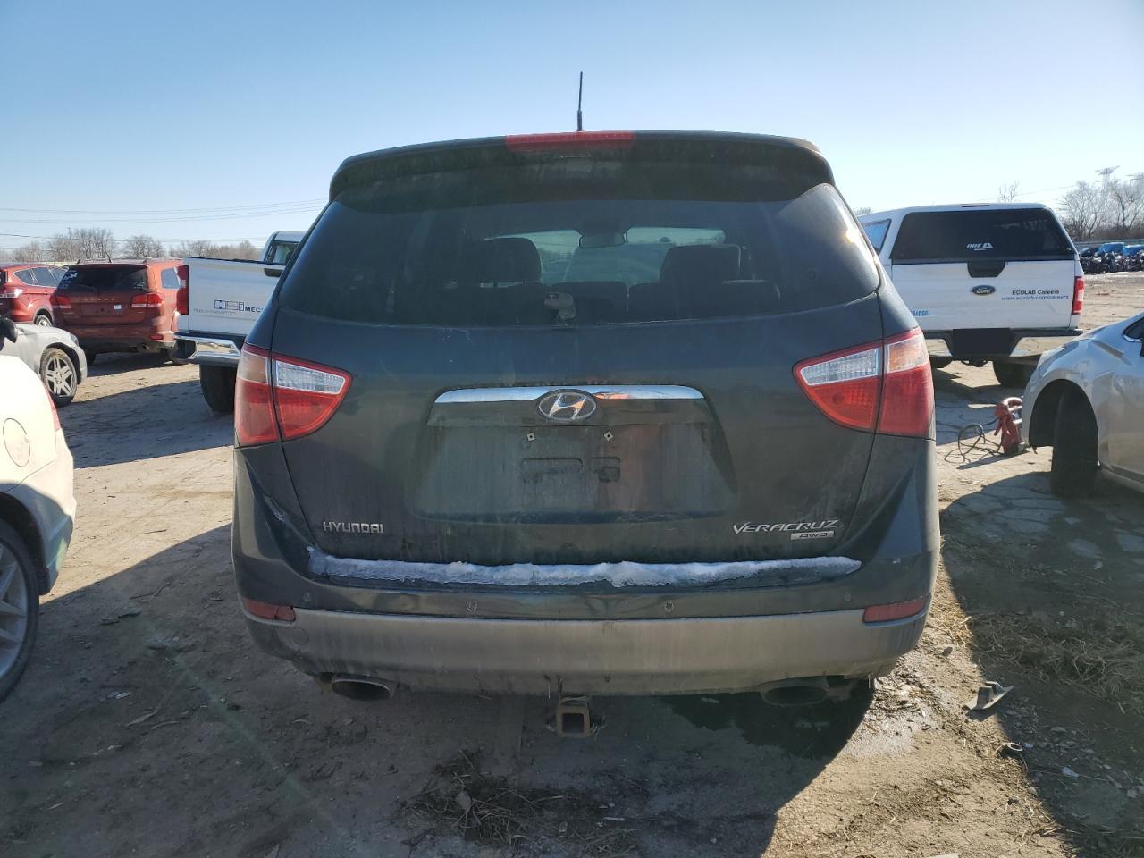 2008 Hyundai Veracruz VIN KM8NU73C68U040544 Copart auction photo, mechanical damage thumbnail 6