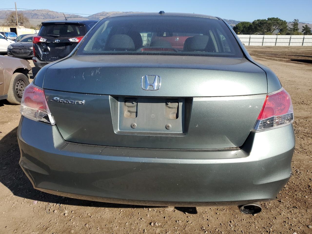 2009 Honda Accord VIN 1HGCP26819A163895 Copart auction photo, front end / side damage thumbnail 6