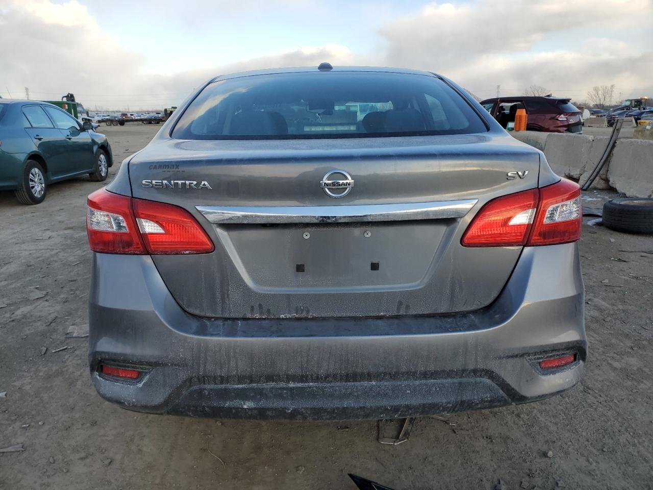 2017 Nissan Sentra VIN 3N1AB7APXHL721625 Copart auction photo, front end / side damage thumbnail 6