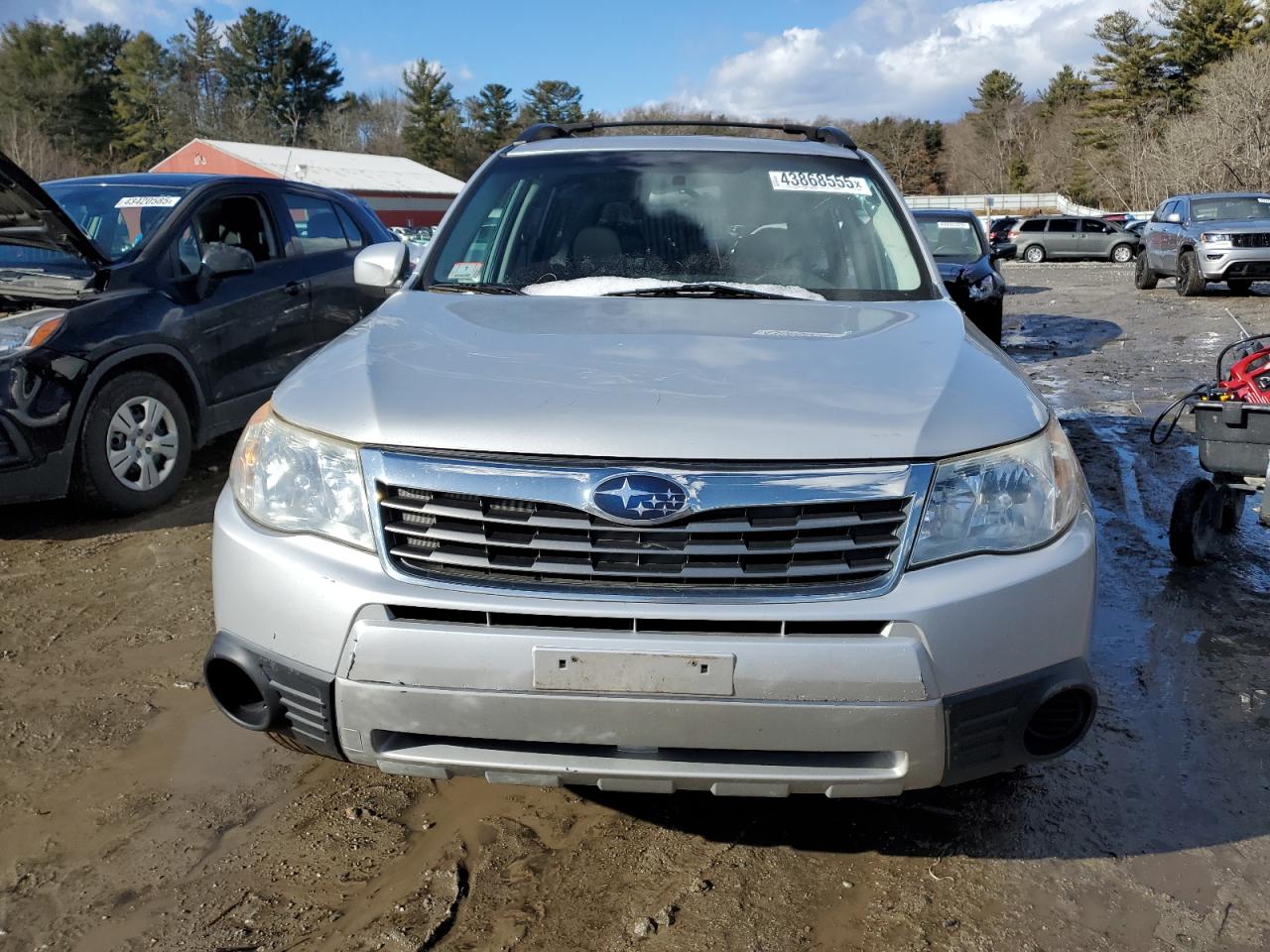 2010 Subaru Forester VIN JF2SH6CC6AH703648 Copart auction photo, side / rear end damage thumbnail 5