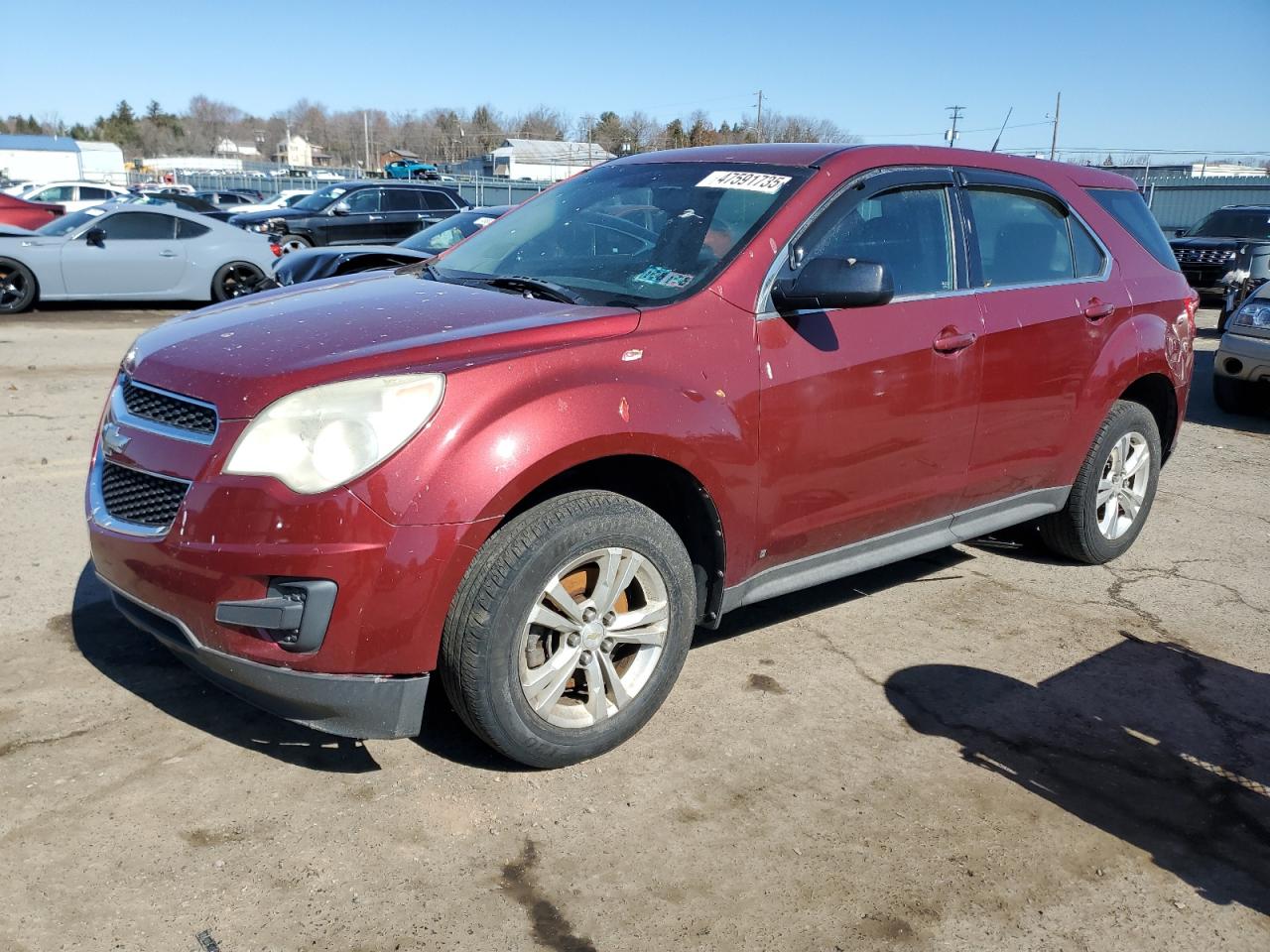 2010 Chevrolet Equinox VIN 2CNFLCEW5A6209562