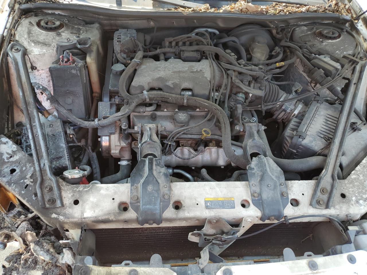 2003 Buick Century VIN 2G4WS52J731131227 Copart auction photo, burn - engine / front end damage thumbnail 11