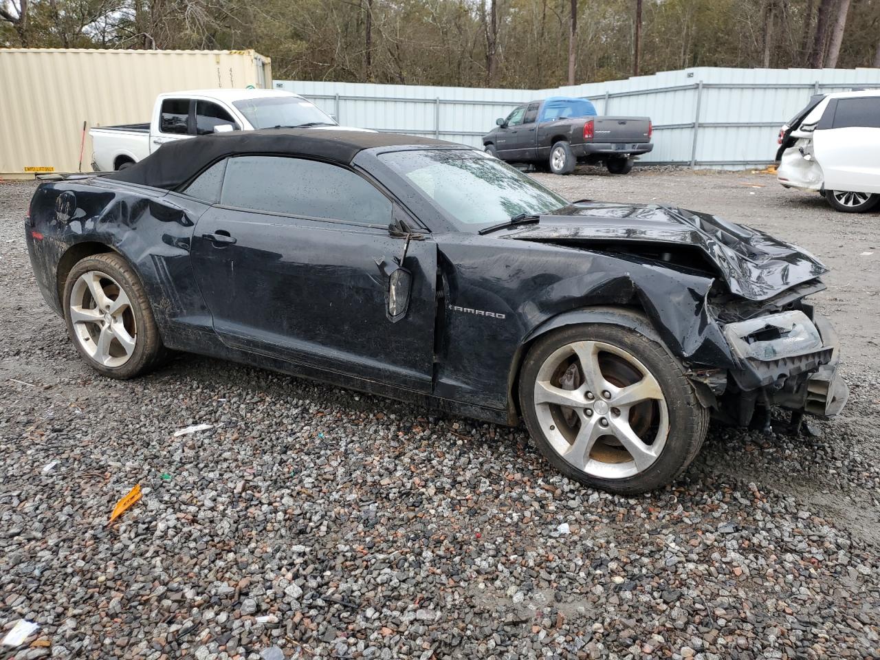 2015 Chevrolet Camaro VIN 2G1FK3DJ3F9242457 Copart auction photo, all over damage thumbnail 4