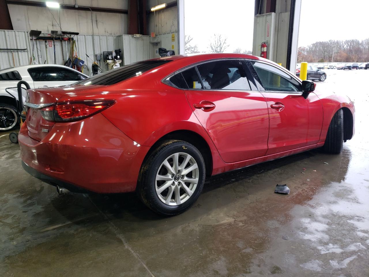 2015 Mazda 6 VIN JM1GJ1U58F1194979 Copart auction photo, front end / side damage thumbnail 3