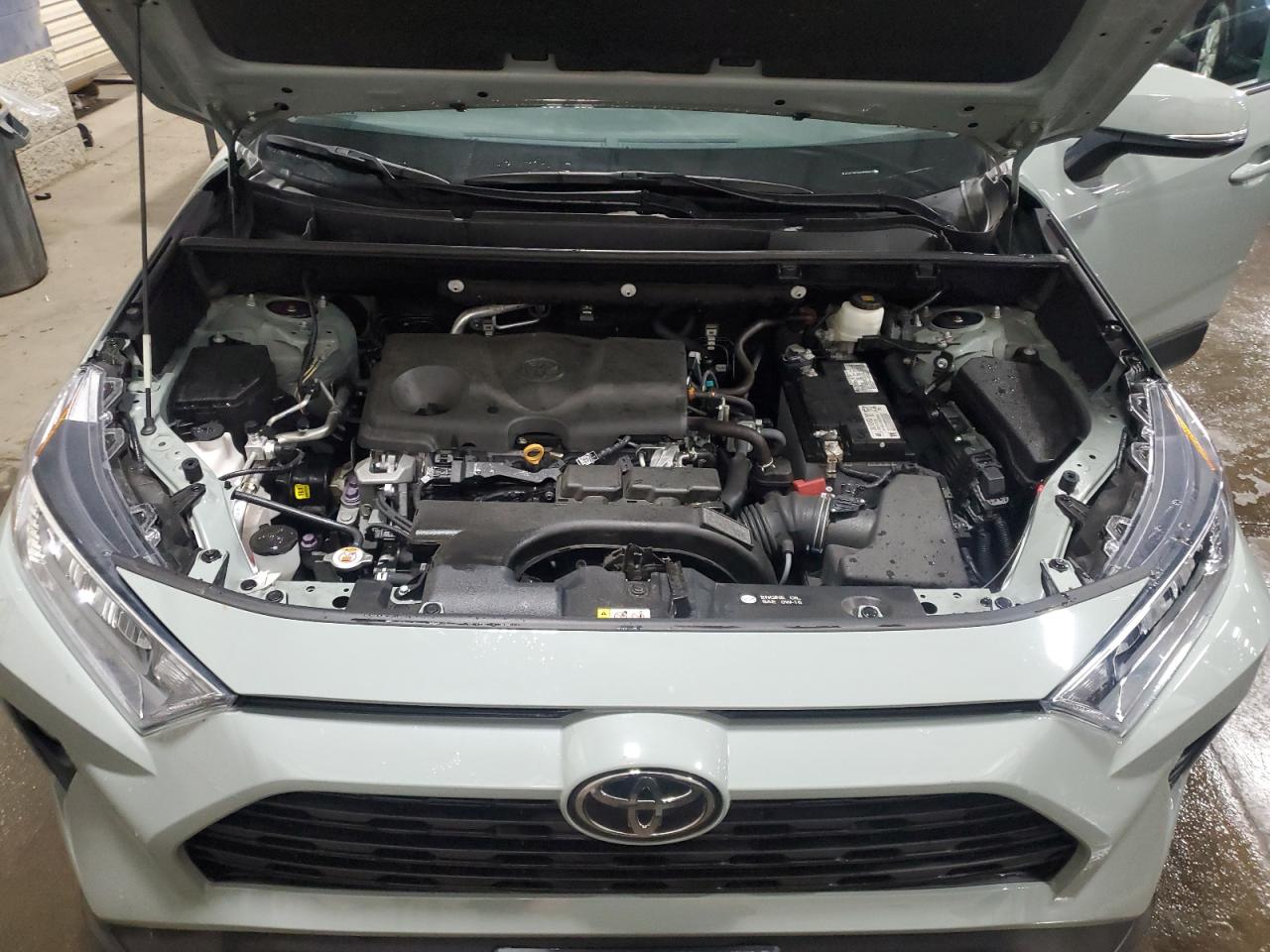 2020 Toyota RAV 4 VIN 2T3P1RFV5LW095075 Copart auction photo, rear end damage thumbnail 13
