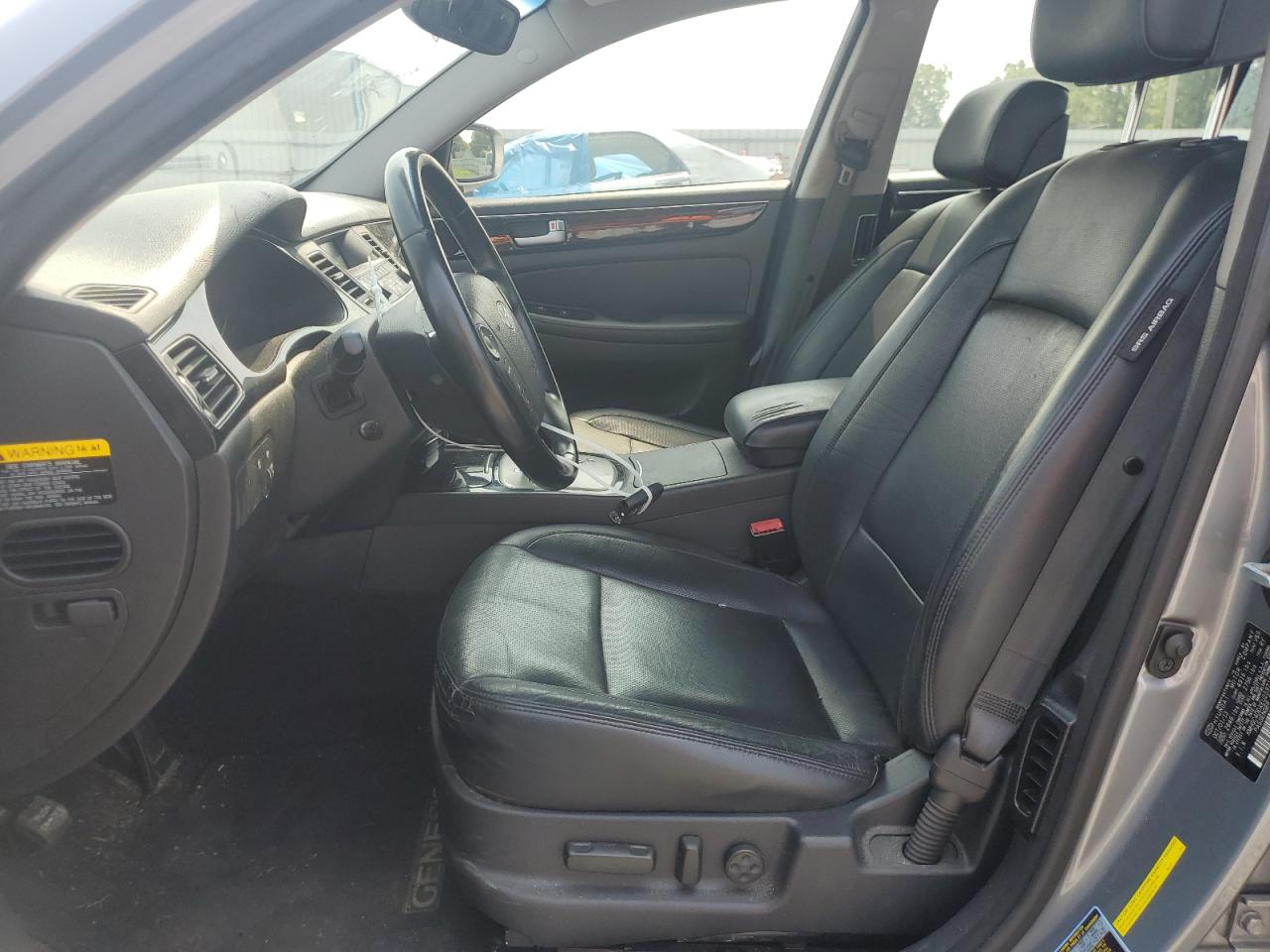 2014 Hyundai Genesis VIN KMHGC4DDXEU259715 Copart auction photo, front end / rear end damage thumbnail 7
