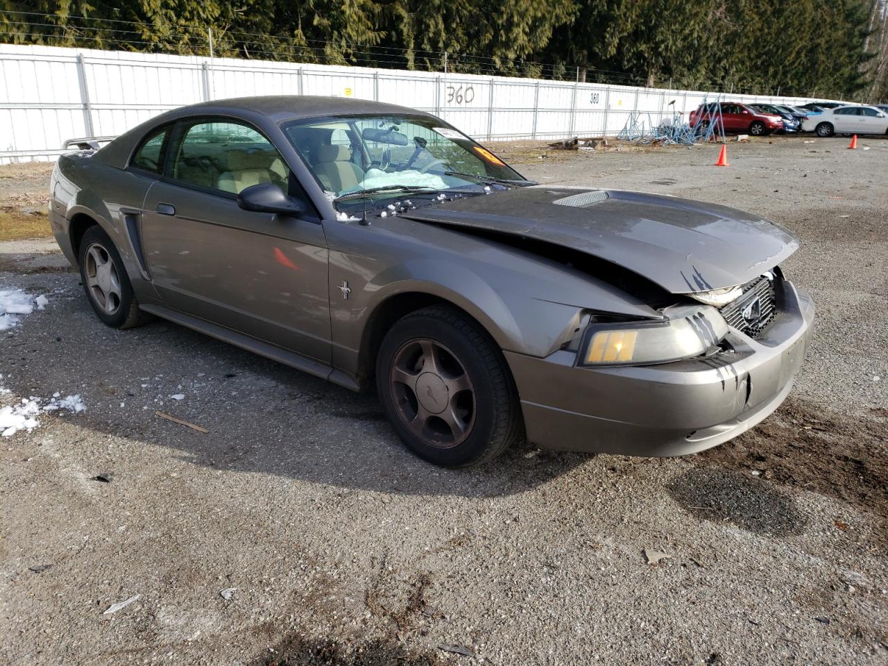 2002 Ford Mustang VIN 1FAFP40482F196680 Copart auction photo, front end damage thumbnail 4