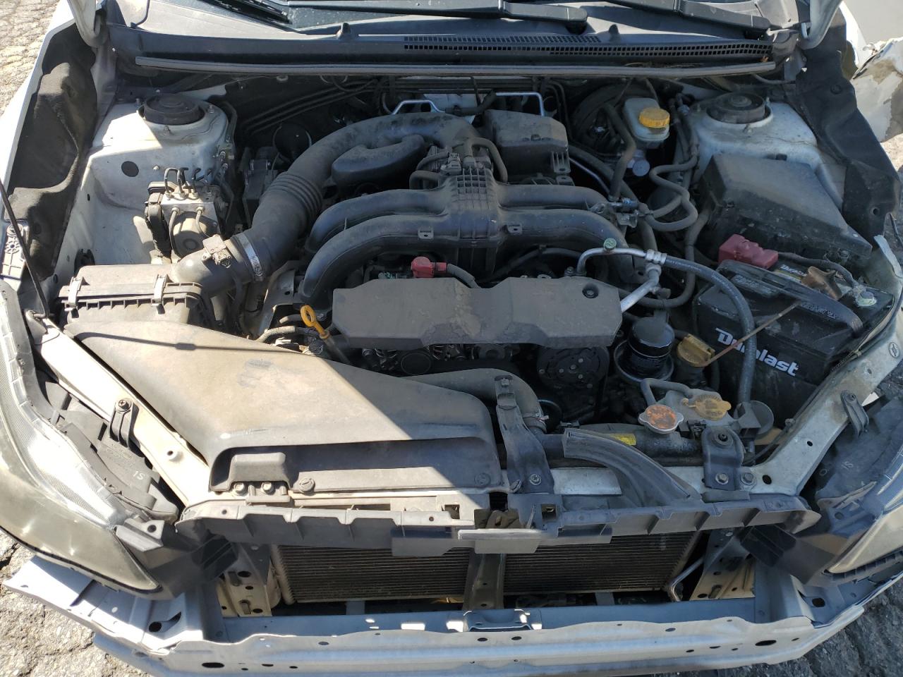 2016 Subaru Impreza VIN JF1GJAB63GH023826 Copart auction photo, front end / side damage thumbnail 11