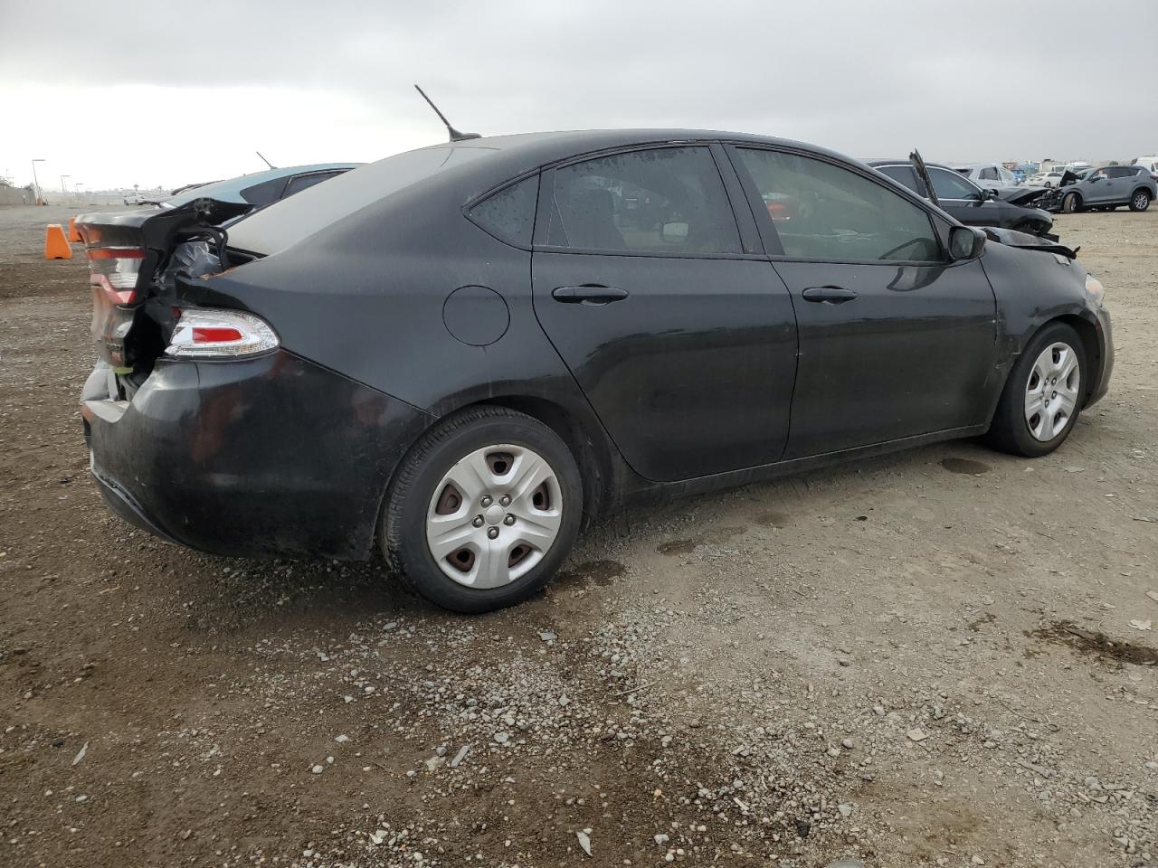 2013 Dodge Dart VIN 1C3CDFAH7DD216164 Copart auction photo, burn damage thumbnail 3