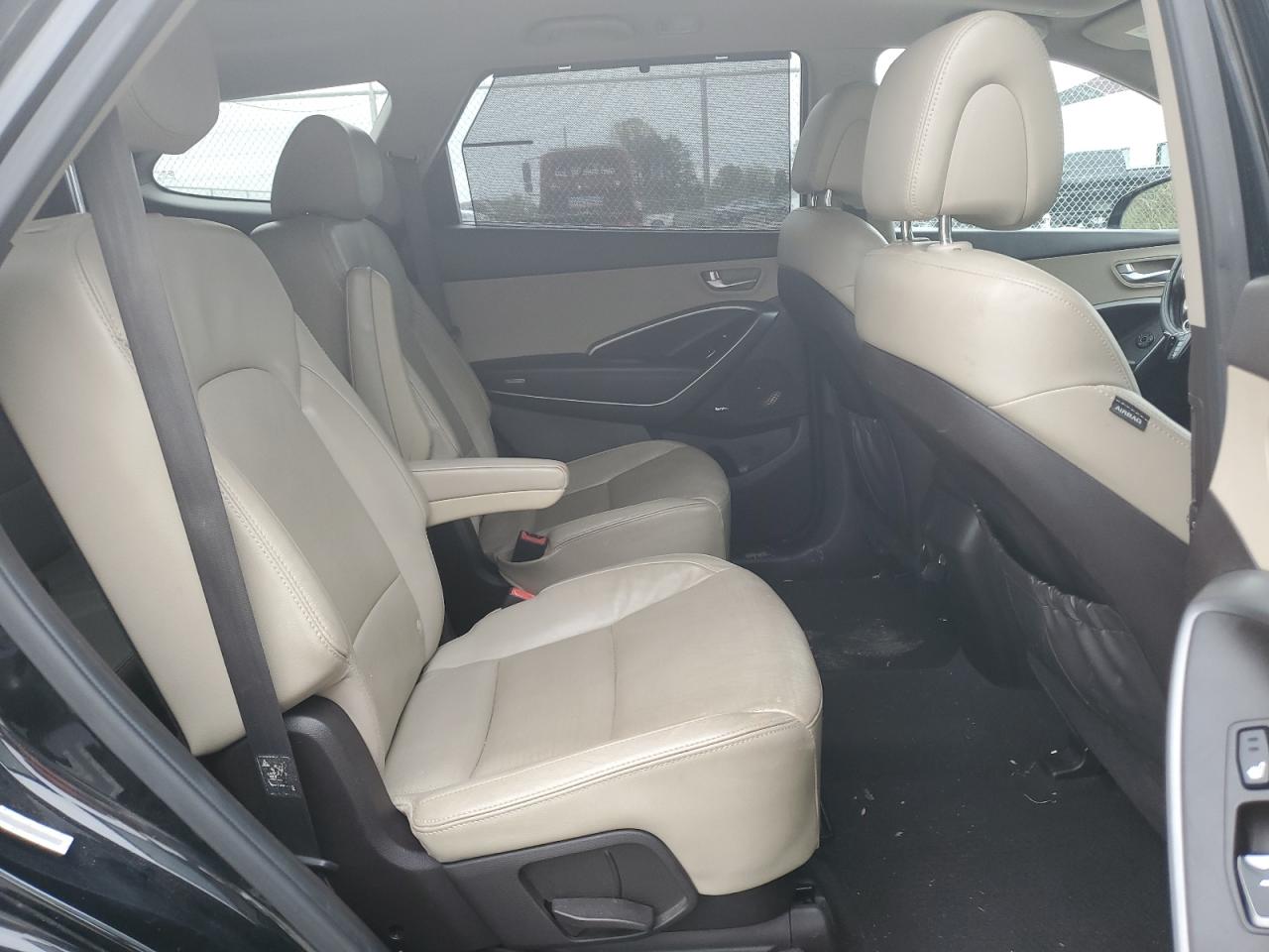 2013 Hyundai Santa Fe VIN KM8SR4HF1DU000887 Copart auction photo, front end / side damage thumbnail 11