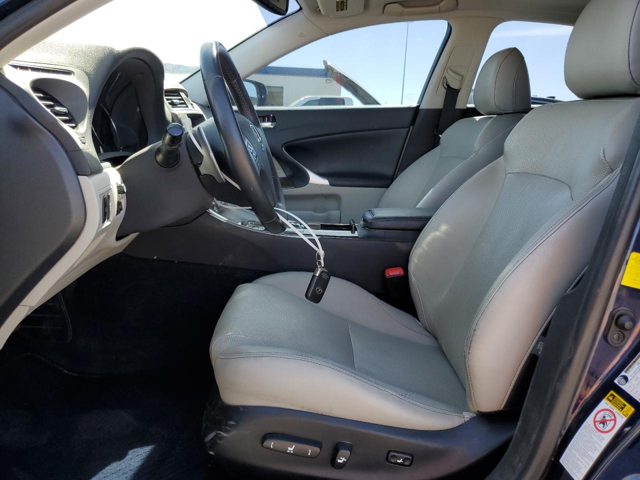 2012 Lexus IS VIN JTHBE5C27C5029490 Copart auction photo, rear end / minor dent/scratches damage thumbnail 7