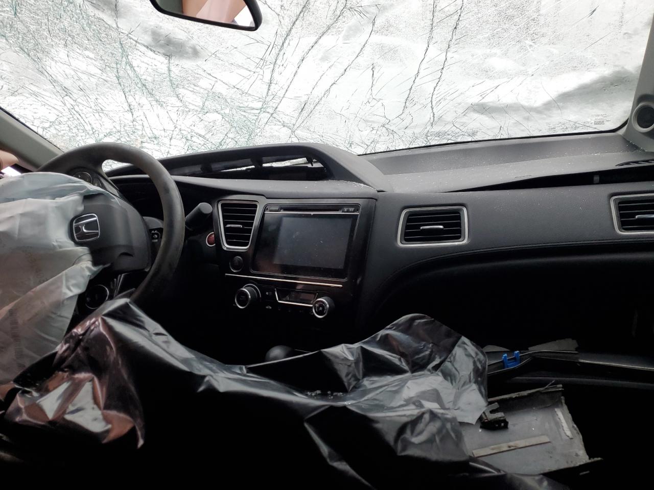 2014 Honda Civic VIN 2HGFB2F84EH556507 Copart auction photo, front end / all over damage thumbnail 8