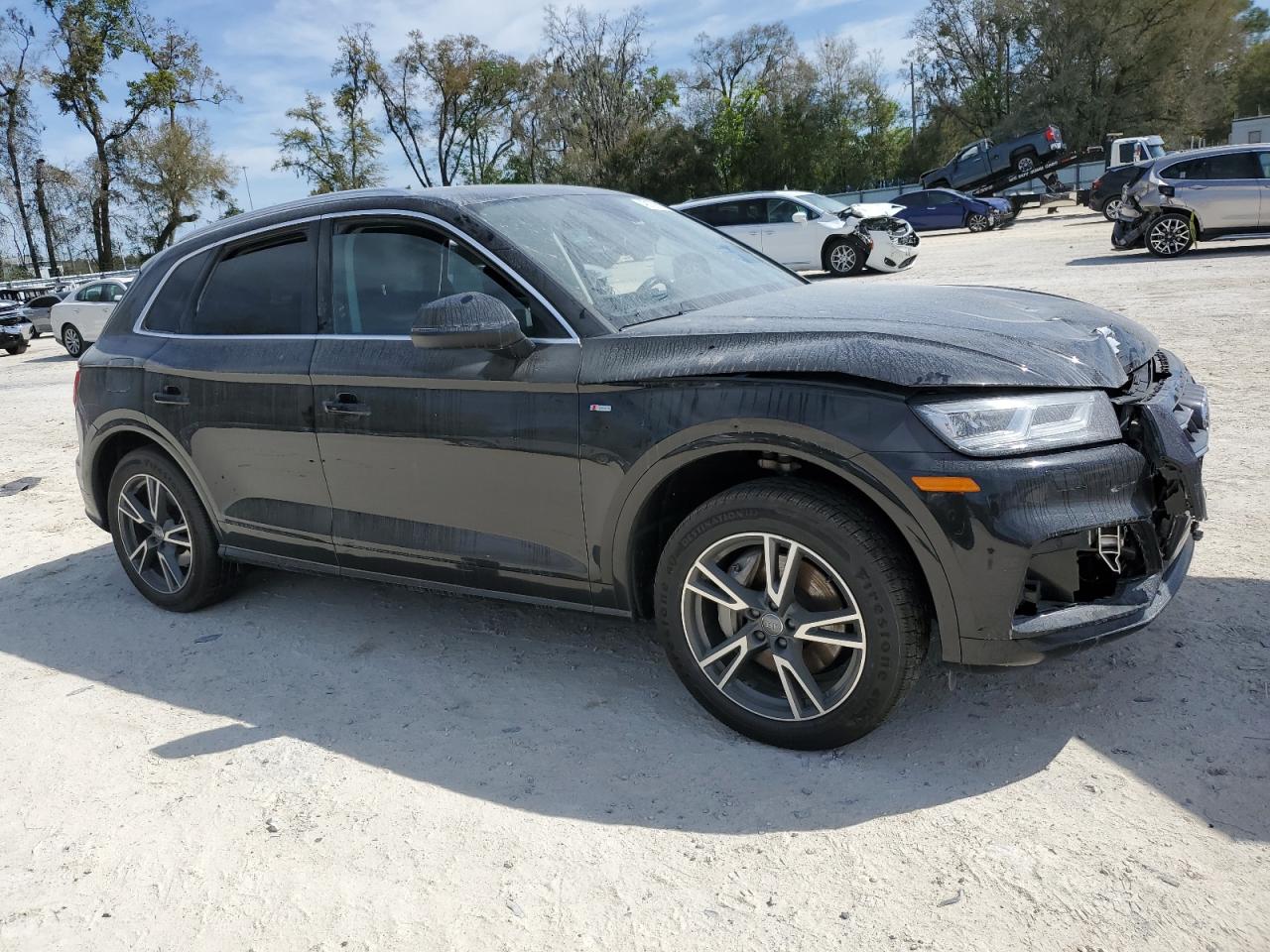 2020 Audi Q5 VIN WA1E2AFY6L2035597 Copart auction photo, front end / rear end damage thumbnail 4