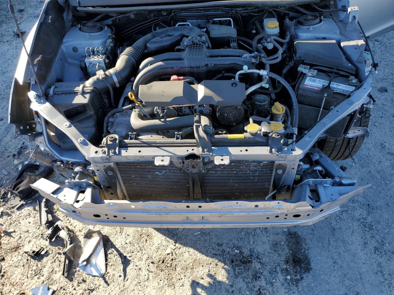 2016 Subaru Impreza VIN JF1GJAA69GH019801 Copart auction photo, front end damage thumbnail 11
