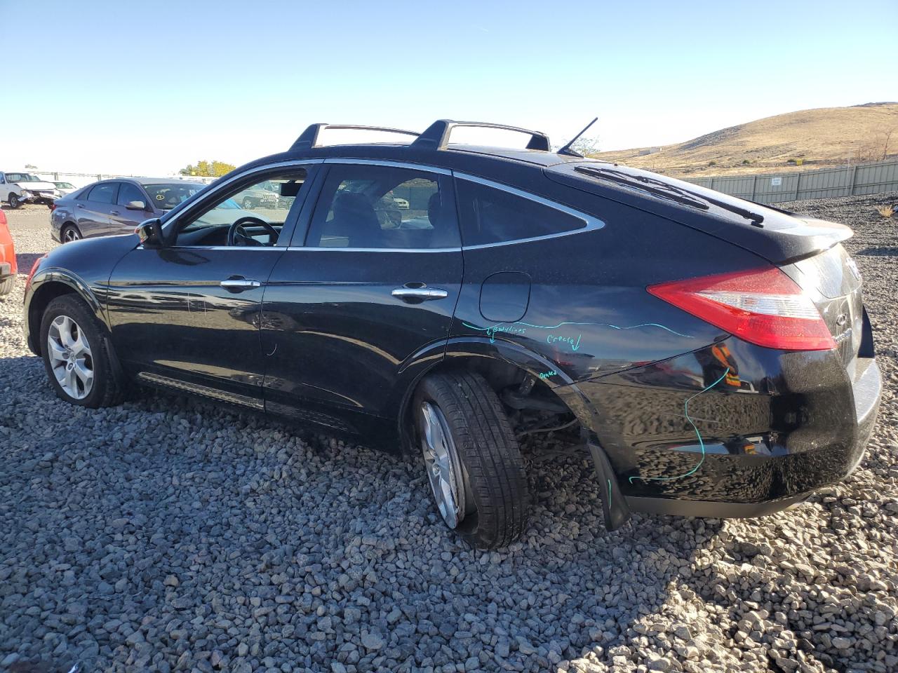 2012 Honda Crosstour VIN 5J6TF2H54CL000586 Copart auction photo, rear end damage thumbnail 2