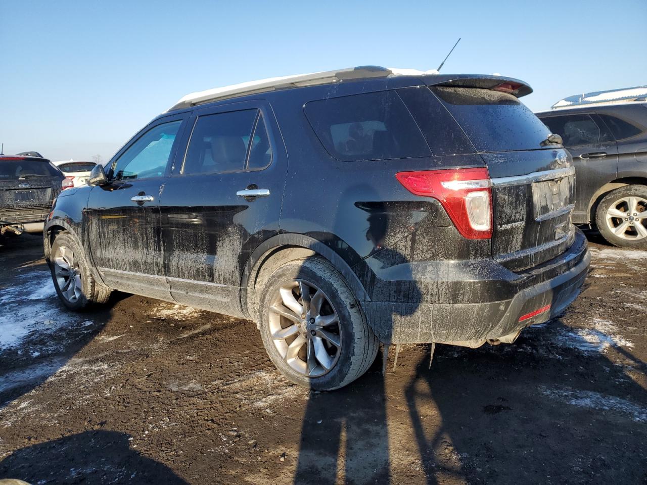 2011 Ford Explorer VIN 1FMHK8F87BGA44754 Copart auction photo, front end / side damage thumbnail 2