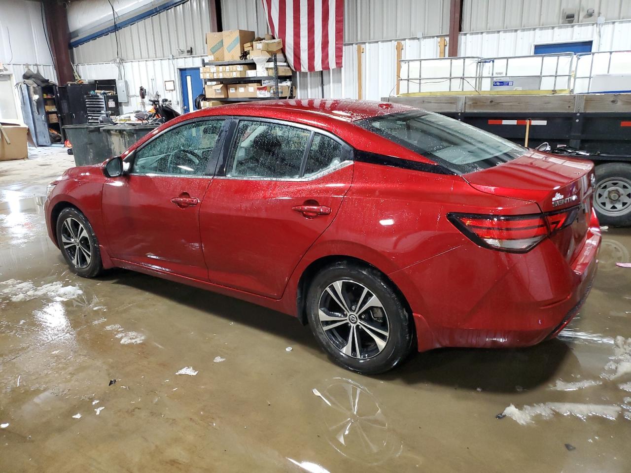 2021 Nissan Sentra VIN 3N1AB8CV6MY321642 Copart auction photo, front end / rear end damage thumbnail 2