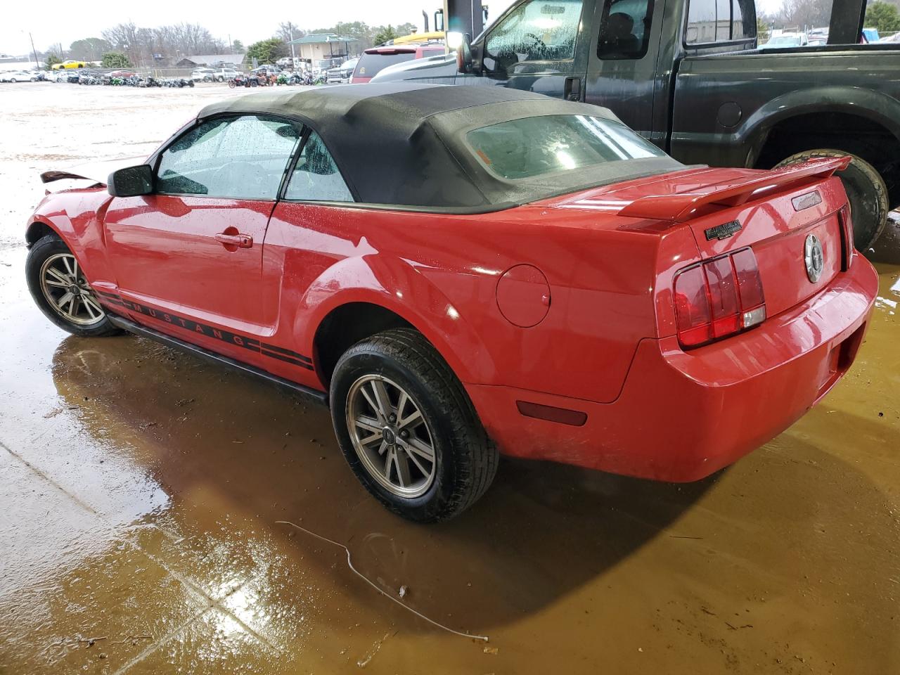 2005 Ford Mustang VIN 1ZVFT84N455199227 Copart auction photo, front end damage thumbnail 2