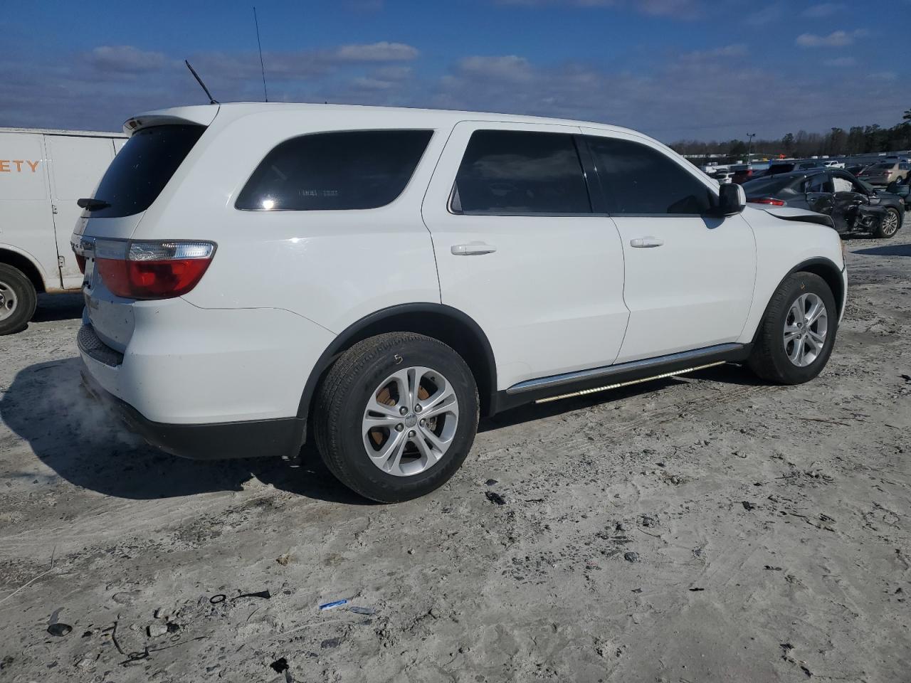 2013 Dodge Durango VIN 1C4SDJFT8DC676656 Copart auction photo, front end damage thumbnail 3